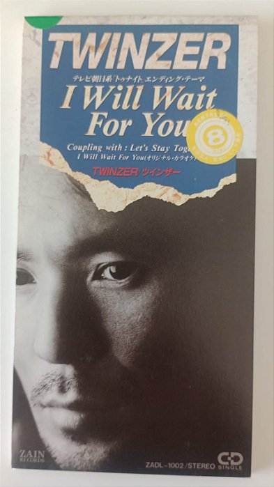 Cd I Will Wait For You - Mini Cd Single Interprete Twinzer (1993) [usado]