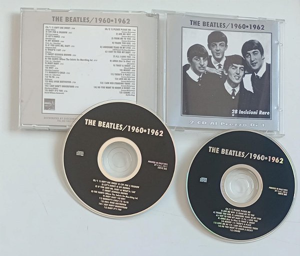 Cd 1960 1962 - 2 Cds [importado] Interprete The Beatles [usado]