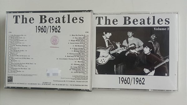 Cd 1960 1962 Vol. 2 [importado] Interprete The Beatles (1994) [usado]