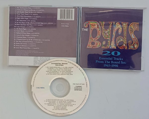 Cd 20 Essential Tracks Interprete The Byrds [usado]