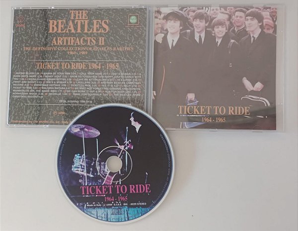Cd Ticket To Ride [importado] Interprete The Beatles (1994) [seminovo]