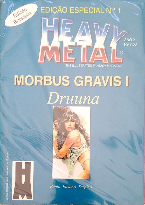Gibi Heavy Metal Especial #1 Autor (1996) [usado]
