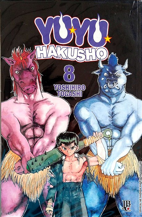 Gibi Yu Yu Hakusho #8 Autor Yoshihiro Togashi (2015) [usado]