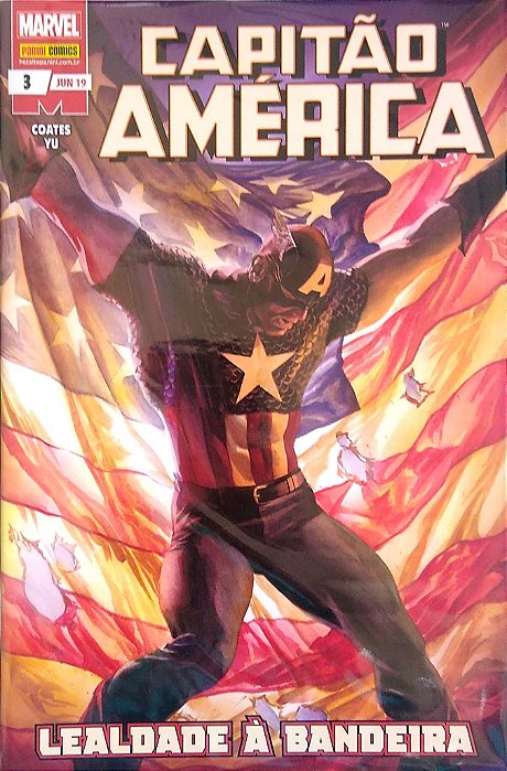 Gibi Capitão América #3 Autor (2019) [usado]