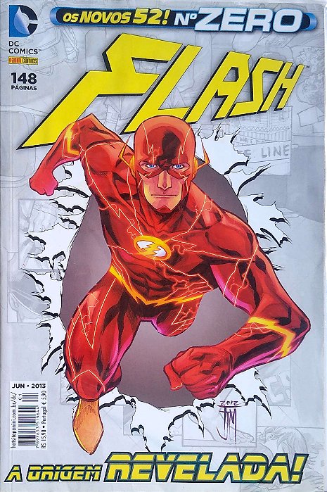 Gibi Flash #0 - os Novos 52! Autor (2013) [usado]