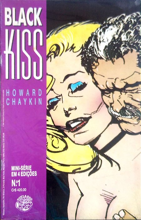 Gibi Black Kiss (4 Volumes) Autor [usado]