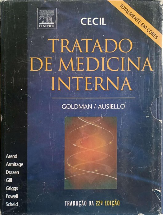 Livro Tratado da Medicina Interna Autor Cecil (2005) [usado]