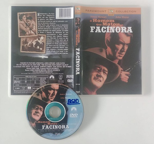 Dvd o Homem que Matou o Facínora Editora (2002) [usado]