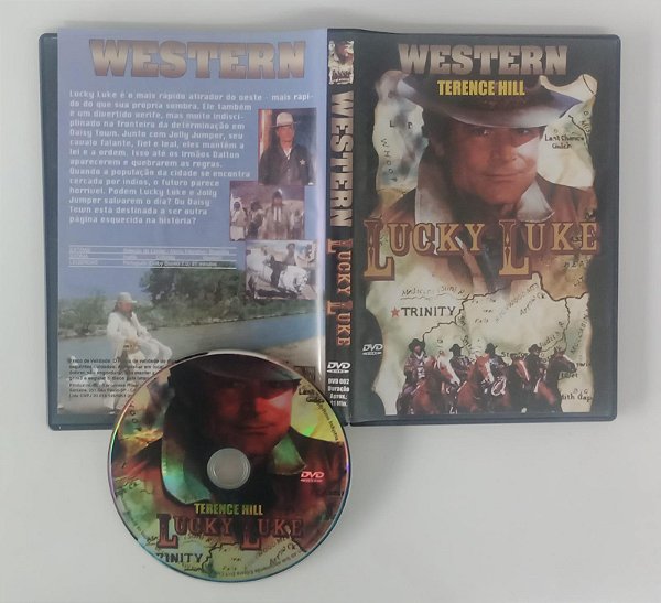Dvd Lucky Luke - Western Editora [seminovo]