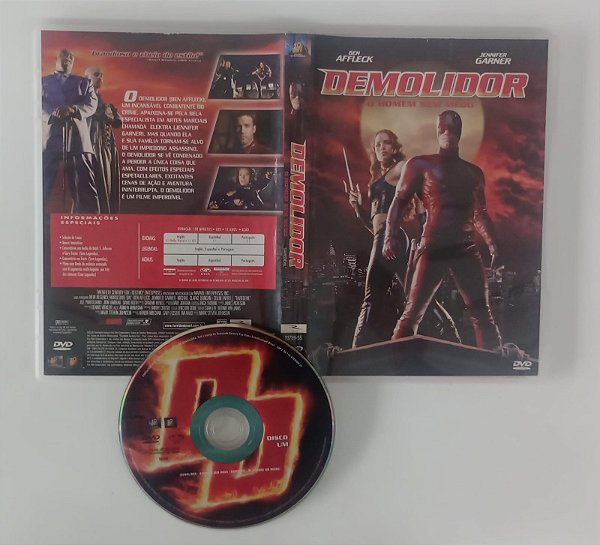 Dvd Demolidor (2003) Editora (2003) [seminovo]