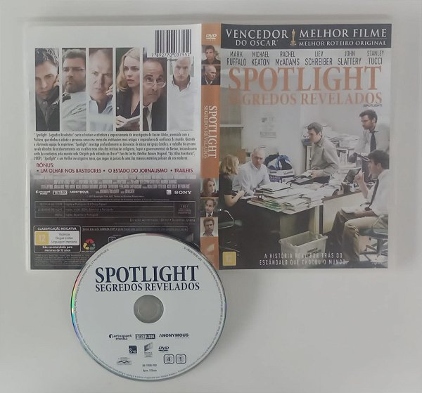 Dvd Spotlight Editora (2016) [seminovo]