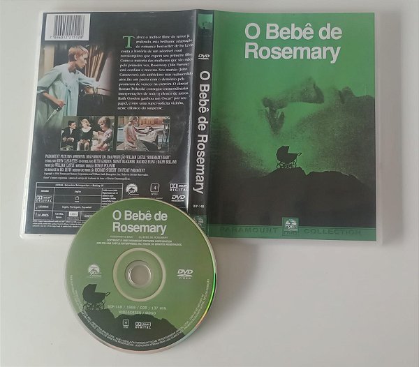Dvd o Bebê de Rosemary Editora (2002) [seminovo]