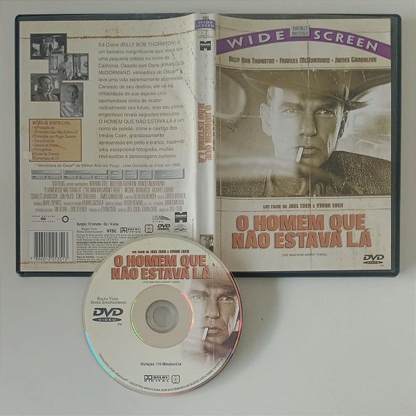 Dvd o Homem que Não Estava Lá Editora [usado]