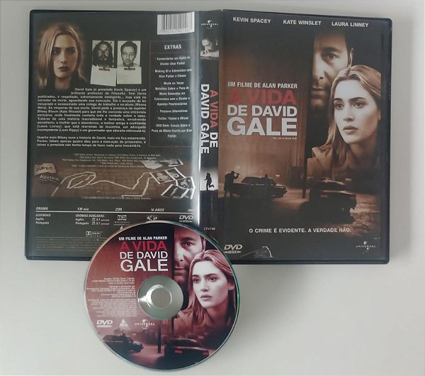 Dvd a Vida de David Gale Editora (2004) [usado]