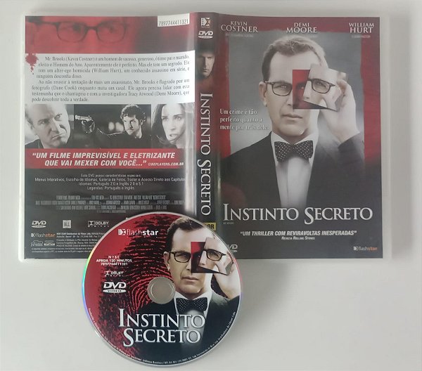 Dvd Instinto Secreto Editora [seminovo]