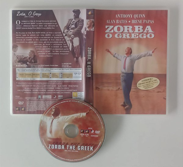 Dvd Zorba o Grego Editora (2011) [seminovo]