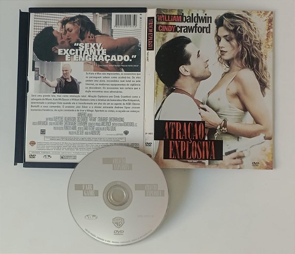 Dvd Atração Explosiva Editora (2000) [usado]
