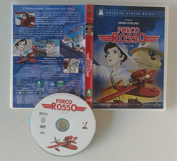 Dvd Porco Rosso - Studio Ghibli Editora (2017) [usado]