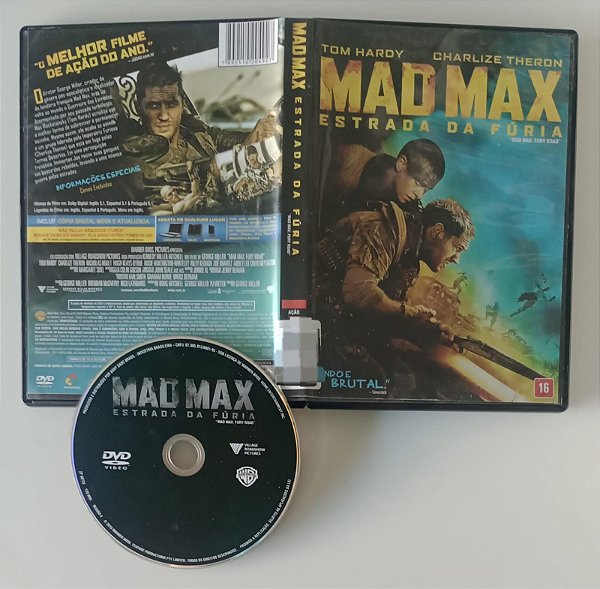 Dvd Mad Max - Estrada da Fúria Editora (2015) [usado]