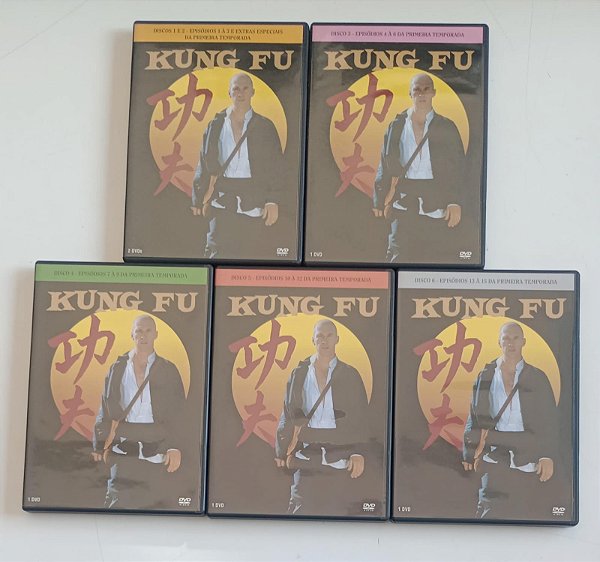 Dvd Kung Fu - 1ª Temporada Editora (2005) [usado]