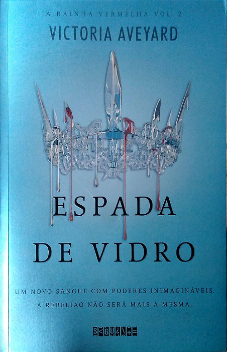 Livro Espada de Vidro (rainha Vermelha; 2) Autor Aveyard, Victoria (2016) [seminovo]