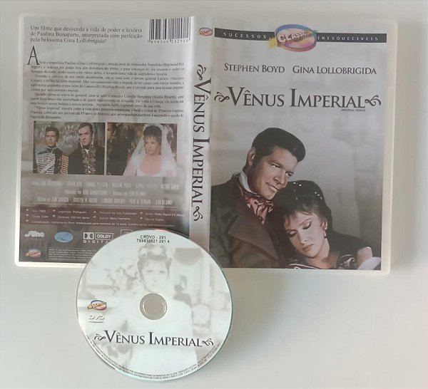Dvd Vênus Imperial Editora [seminovo]