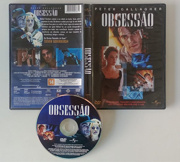 Dvd Obsessão Editora (2007) [seminovo]