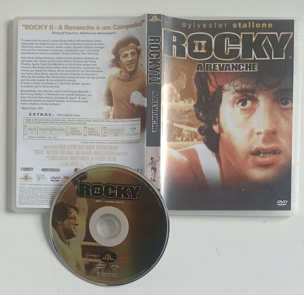 Dvd Rocky 2 Editora (2001) [seminovo]