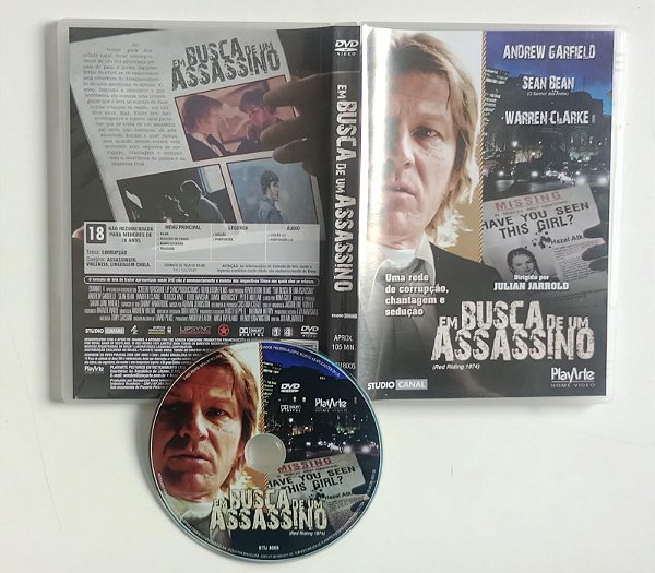 Dvd em Busca de um Assassino Editora [usado]