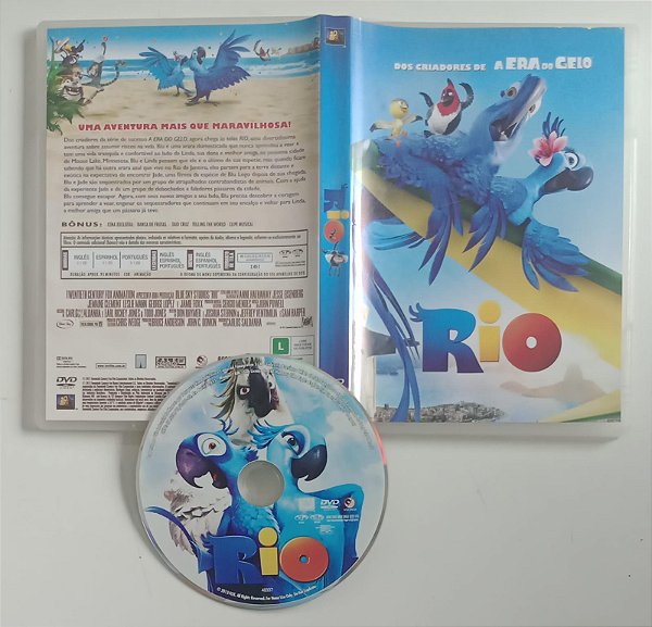 Dvd Rio Editora (2013) [seminovo]