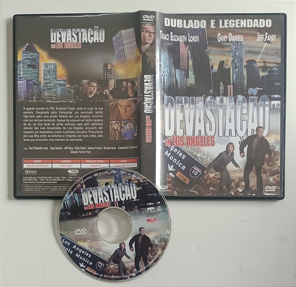Dvd Devastação em Los Angeles Editora [seminovo]