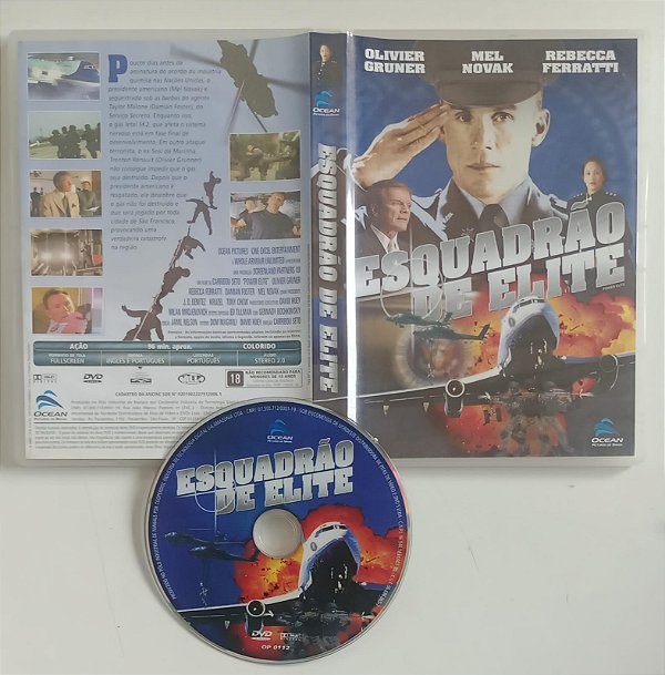 Dvd Esquadrão Ed Elite Editora (2002) [seminovo]