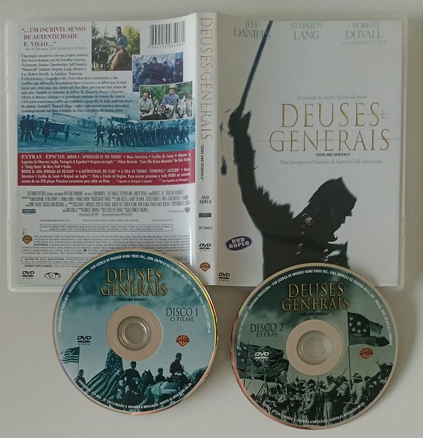 Dvd Deuses e Generais Editora (2003) [seminovo]