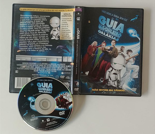 Dvd o Guia do Mochileiro das Galáxias Editora [seminovo]