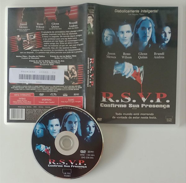 Dvd R.s.v.p. Confirme sua Presença Editora (2002) [usado]