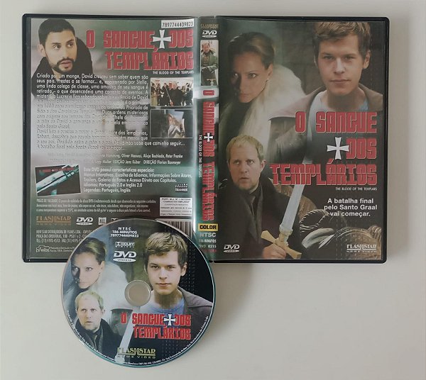 Dvd o Sangue dos Templários Editora [usado]