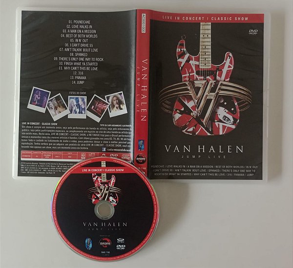Dvd Van Halen - Jump Live Editora (2012) [seminovo]