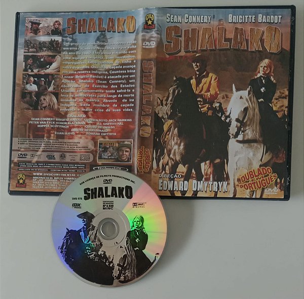 Dvd Shalako Editora [usado]