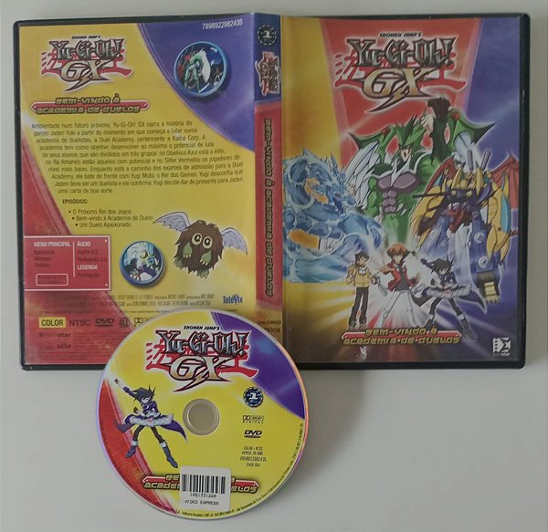 Dvd Yu-gi-oh ! Gx - Bem-vindo À Academia de Duelos Editora [usado]