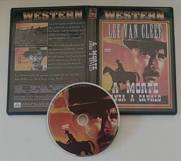 Dvd a Morte Anda a Cavalo Editora [seminovo]