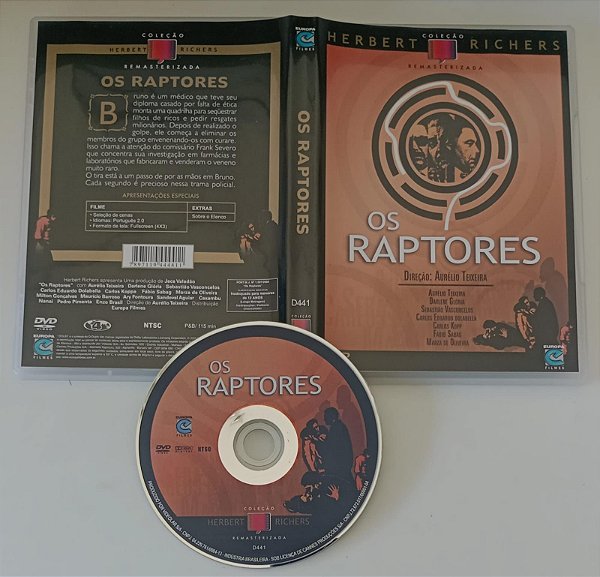 Dvd os Raptores Editora (2005) [seminovo]