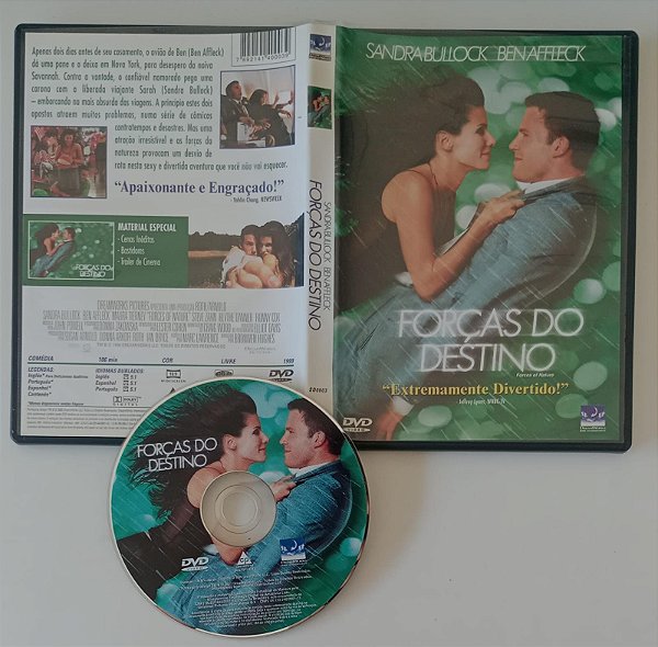 Dvd Forças do Destino Editora (2003) [seminovo]
