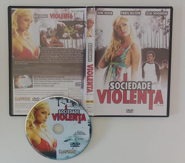 Dvd Sociedade Violenta Editora [seminovo]