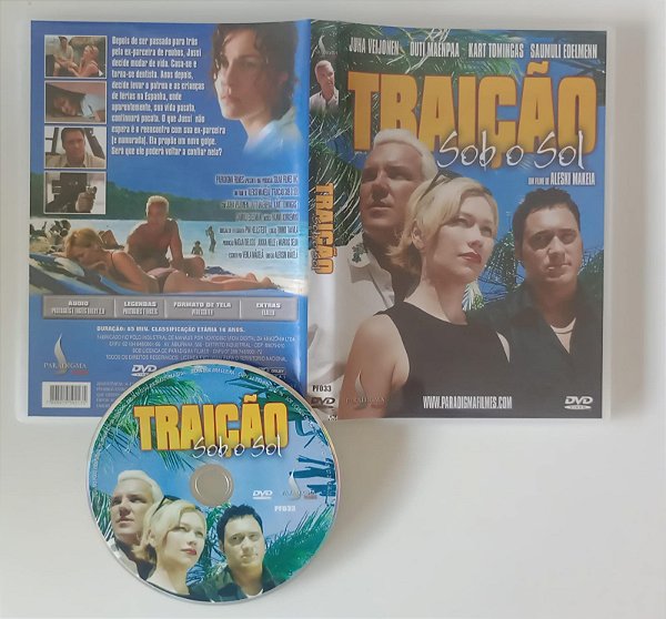 Dvd Traição sob o Sol Editora [seminovo]