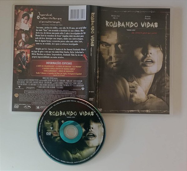 Dvd Roubando Vidas Editora (2004) [seminovo]