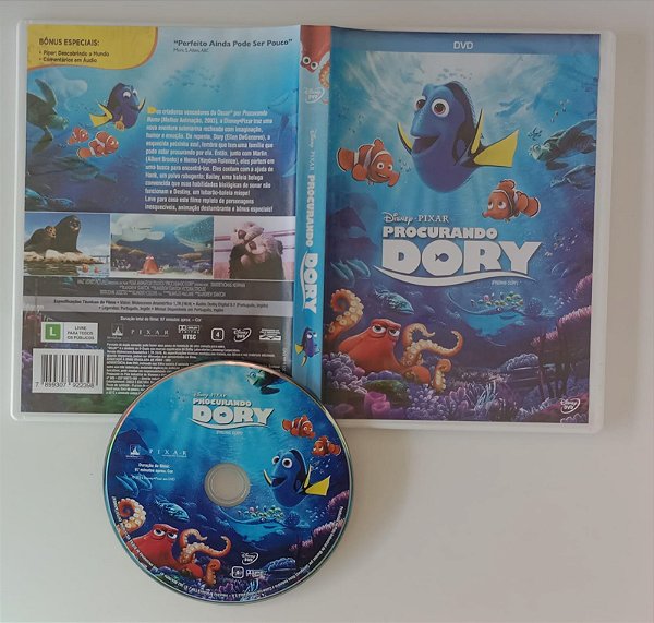 Dvd Procurando Dory Editora (2016) [seminovo]
