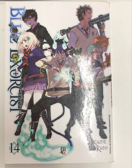 Gibi Blue Exorcist Nº 14 Autor Kazue Kato [usado]