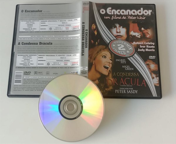 Dvd o Encanador / a Condessa Drácula Editora [seminovo]
