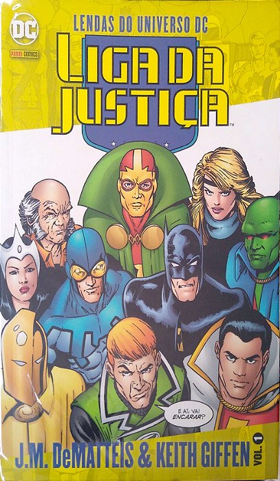 Gibi Liga da Justiça #1 - Lendas do Universo Dc Autor Dc Comics (2019) [seminovo]