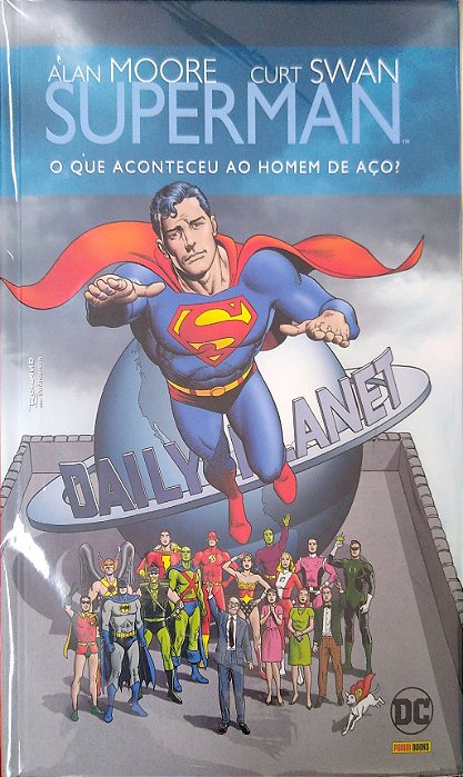Gibi Superman - o que Aconteceu ao Homem de Aço? Autor Moore, Alan (2019) [seminovo]
